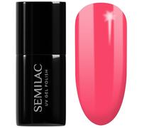 SEMILAC 043 Electric Pink Nail UV Gel Polish | Long Lasting and Easy to Apply | Soak off UV/Led | Perfect for Home and Professional Manicure and Pedicure 7 ml