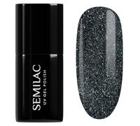 SEMILAC Gel Nail Polish 096 Starlight Night - Full Coverage Gel Polish - Soak Off Easy To Use LED/UV Nail Lamp - Long Lasting Manicure and Pedicure up to 3 weeks