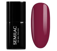 SEMILAC Gel Nail Polish 098 Elegant Cherry- Full Coverage Gel Polish - Soak Off Easy To Use LED/UV Nail Lamp - Long Lasting Manicure and Pedicure up to 3 weeks
