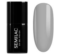 SEMILAC Gel Nail Polish 105 Stylish Grey - Full Coverage Gel Polish - Soak Off Easy To Use LED/UV Nail Lamp - Long Lasting Manicure and Pedicure up to 3 weeks