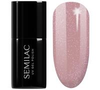 SEMILAC 320 Shimmer Dust Beige Nail UV Gel Polish | Long Lasting and Easy to Apply | Soak off UV/Led | Perfect for Home and Professional Manicure and Pedicure 7 ml