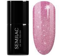SEMILAC 331 Blink Pink Nail UV Gel Polish | Long Lasting and Easy to Apply | Soak off UV/Led | Perfect for Home and Professional Manicure and Pedicure 7 ml