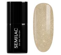 SEMILAC Gel Nail Polish 335 Golden Girl - Full Coverage Gel Polish - Soak Off Easy To Use LED/UV Nail Lamp - Long Lasting Manicure and Pedicure up to 3 weeks