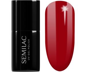 SEMILAC Gel Nail Polish 345 Gorgeous Red - Full Coverage Gel Polish - Soak Off