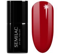 SEMILAC 345 Gorgeous Red Nail UV Gel Polish | Long Lasting and Easy to Apply | Soak off UV/Led | Perfect for Home and Professional Manicure and Pedicure 7 ml