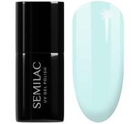 SEMILAC Gel Nail Polish 387 Mint Refresh - Full Coverage Gel Polish - Soak Off Easy To Use LED/UV Nail Lamp - Long Lasting Manicure and Pedicure up to 3 weeks