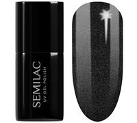 SEMILAC Gel Nail Polish 394 Sparkling Midnight Date - Full Coverage Gel Polish - Soak Off Easy To Use LED/UV Nail Lamp - Long Lasting Manicure and Pedicure up to 3 weeks