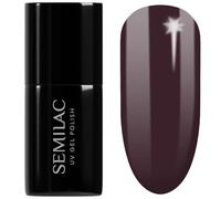 SEMILAC 412 Earth Brown Nail UV Gel Polish | Long Lasting and Easy to Apply | Soak off UV/Led | Perfect for Home and Professional Manicure and Pedicure 7 ml