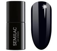 SEMILAC Gel Nail Polish 420 Safari Night Blue - Full Coverage Gel Polish - Soak Off Easy To Use LED/UV Nail Lamp - Long Lasting Manicure and Pedicure up to 3 weeks