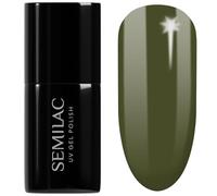 SEMILAC 421 Baobab Green Nail UV Gel Polish | Long Lasting and Easy to Apply | Soak off UV/Led | Perfect for Home and Professional Manicure and Pedicure 7 ml