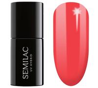 Semilac 442 Trick or Pink UV Gel Polish 7 ml - Glow in The Dark - Long Lasting and Easy to Apply - Soak off UV/Led - Perfect for Home and Professional Manicure and Pedicure