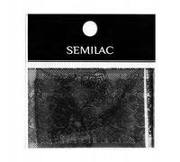 Semilac Nail transfer foil (black lace)