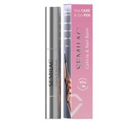 Semilac Regenerating Cuticle and Nail Balm in Pen 3ml - Cuticle Care with Raspberry Extract, Macadamia Oil, Strengthens Nails, Moisturizes, Quickly Absorbs