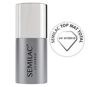 Semilac Total Top Matt Coat for UV Hybrid, 7 ml