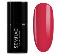 Semilac UV Nail Polish 968 Cherry Pop 7ml - Bright Raspberry Pink Intense Colour - One Touch Pastels Collection