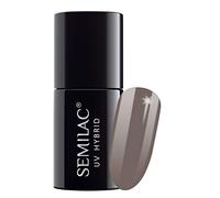 Semilac UV Hybrid Nail Polish, Number 017, 7 ml, Grey