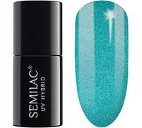 Semilac UV Hybrid Nail Polish, Number 020, 7 ml, Green Glass