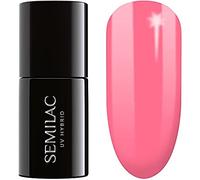 Semilac UV Hybrid Nail Polish, Number 046, 7 ml, Intense Pink