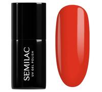 Semilac UV Hybrid Nail Polish, Number 062, 7 ml, Poppy Red