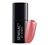 Semilac UV Hybrid Nail Polish, Number 064, 7 ml, Pink Rose