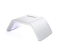 Semilac UV LED Lamp for Gel Nail Polish | 36 W | White Bridge Shape | Nail Dryer with Motion Sensor | 3 Curing Modes and Low Heat Mode | Nail Lamp for Home Manicure and Pedicure