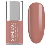 Semilac UV Nail Polish 3-in-1 One Step Glossy S235 Peach Beige 7 ml