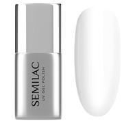 Semilac UV Nail Polish Top No Wipe Real Colour 7ml - Colour Protection, High Gloss Finish, No Dispersion Layer - For UV Hybrid & Gel Nails