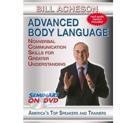 Seminars on DVD Advanced Body Language - Nonverbal Communication Skills for Greater Understanding - Dynamic DVD Training Video Featuring Bill Acheson