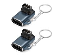 Seminer Type C Charger Adapter for Coros Pace 2 (2 Pack), Smartwatch Charging Cable Converter with Smart Chip for Coros Apex (Gray)