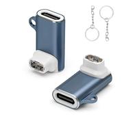 Seminer Type-C Charger Adapter for COROS PACE Pro Smart Watch (2 Pack), USB C Charging Converter (Gray)