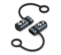 Seminer USB C Charging Adapter for Shokz Headphones (2 Pack), Magnetic Charging Connector for After Shokz Headphones Charger Compatible with Shokz Aeropex, OpenRun/Pro/Mini, OpenComm-Gray