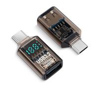 Seminer USB to USB C Adapter (2 Pack), USB Type C Male to USB A 3.2 Female Converter, Thunderbolt 3 to USB Female Adapter OTG for MacBook, Samsung and More Type-C Devices