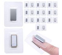 SEMINI Hidden Sew Magnetic Snap Invisible Hidden Sew in PVC Hidden Purse Closure for Fastener Handbag Cloth Clasp DIY Craft Sewing Tools