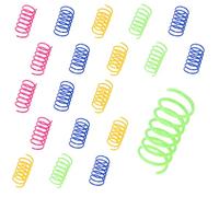 SEMINISMAR Cat Toy, Pack of 20 Cat Spring Toy, Spiral Cat Toy, Creative Novelty Spring Spiral