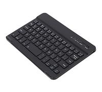 Semiter 【Mother's Day】 Scissor Keyboard, Dustproof Bluetooth Keyboard, Rechargeable Portable Mini Keyboard Wireless 20 * 12.5cm for Android IOS WIN Home Office Black Business Trip