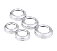 Semiter Volume Trim, Air Conditioning Button Trim Dustproof Anti Scratch for Car Accessories Replacement for Land Rover Range Rover Sport 2010-2013