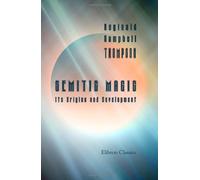 Semitic Magic: Its Origins and Development