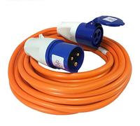 Semloh CPL ML10 Mains Extension Lead, 10 m, Orange
