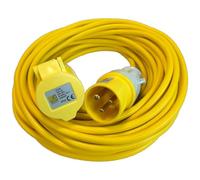 Semloh Electrics Yellow 14m 1.5mm 110V Site Lead