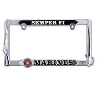 Semper Fi Marines 3D License Plate Frame