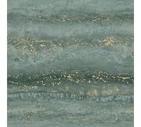 Semper Marble Wallpaper Jade Green/Gold Muriva 189505