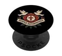 SEMPER REFORMANDA - Christian Reformed Theology - Vintage PopSockets Adhesive PopGrip