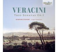 Semperconsort & Luigi Cozzolino – Veracini: Trio Sonatas Op. 1 – CD (2023)