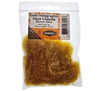 SemperFli Gold Holographic Fleck 15mm Large - Brown Olive