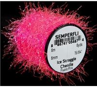 SemperFli Ice Straggle Chenille - Fl Pink