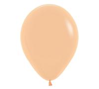 Sempertex Amscan Latex Solid Balloons (Pack Of 50) Peach (One Size)