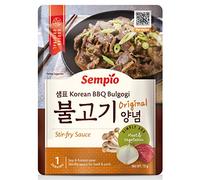 Sempio BBQ Bulgogi Sauce (75g) - Authentic Korean Cuisine at Home. Savory Sauce for Beef & Veggie Stir-Fry.