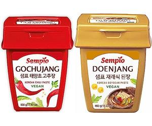Sempio Doenjang Soybean Paste 460g Bundled with Gochujang Classic 500g