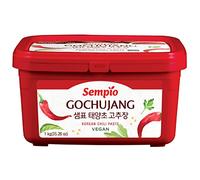 Sempio Gochujang (2.2lbs) - Korean Chili Paste, Sweet, Savory & Spicy. Red Pepper Sauce for Tteokbokki, Korean Food. Vegan