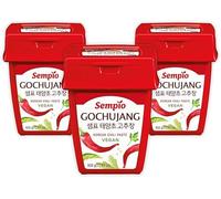 Sempio Gochujang Korean Chilli Paste Vegan 500g (Pack of 3)